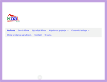 Tablet Screenshot of koalmont.rs